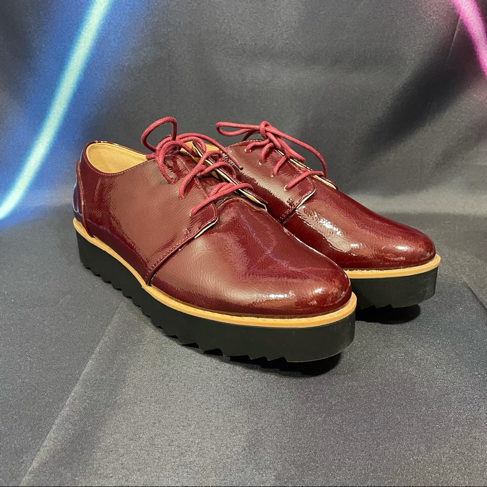 Chinese Laundry Burgundy Platform Shoe Women’s 7.5